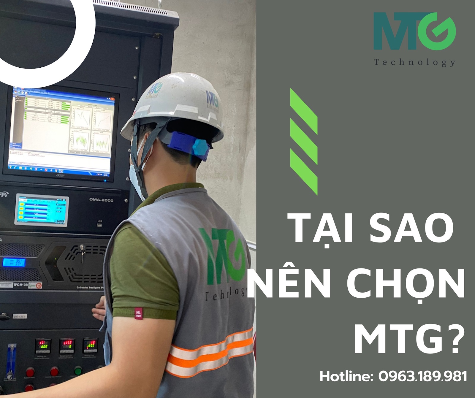 MTG là một trong những công ty dẫn đầu về lĩnh vực cung cấp lắp đặt thiết bị quan trắc khí thải