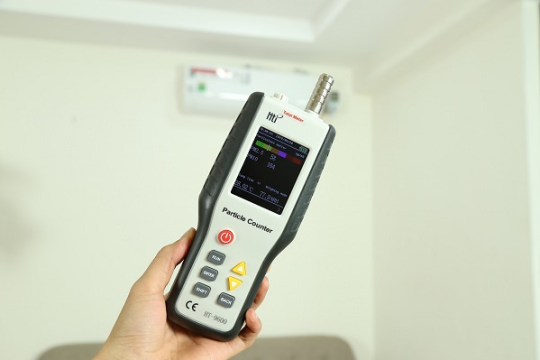 Đơn vị và phương pháp đo độ bụi trong không khí